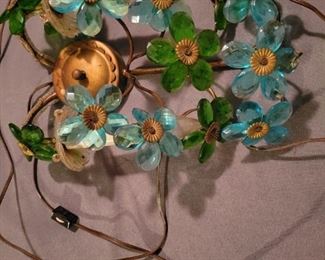 Vintage deco wall light