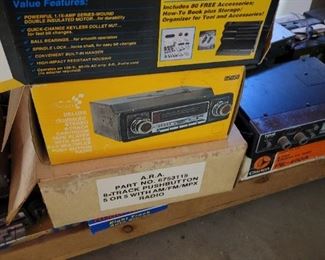We have car radios including many specialty aftermarket pieces