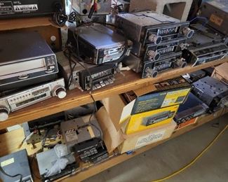 We have car radios including many specialty aftermarket pieces