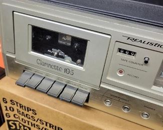 Realistic Clarinette cassette reciever