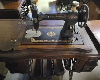 We have all the sewing machines you want including White,Davis  and Singer