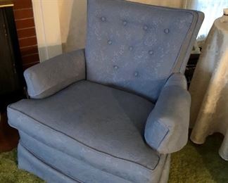 Blue Arm Chair (1 of 2)