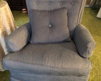 Blue Arm Chair (2 of 2)