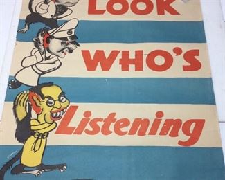 WW2 POSTER AD, HOUSE OF SEGRAM CONTRIBUTTION IN WAR EFFORT