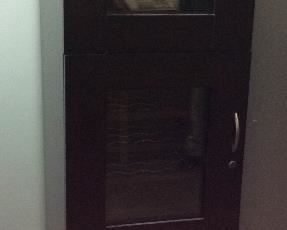 3 COOLER WINE CABINET