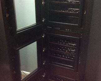 3 COOLER WINE CABINET
