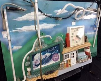 COCA COLA NEON DISPLAY, NEON IS BROKEN