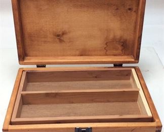TOM BUTLER ‘94 WOODEN LOCK BOX, WITH