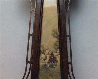 ANTIQUE E. INGRAHAM DECORATIVE WALL CLOCK