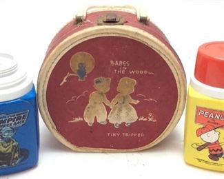 1950 PEANUTS THERMOS, 1981 STAR WARS THE
