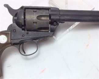 VTG. FRONTIER SIX SHOOTER 44-40 LONG BLANK REVOLVER