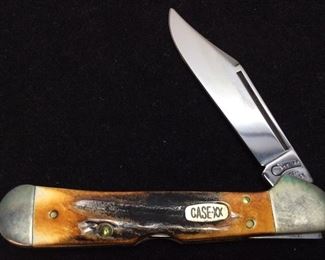 CASE XX BONE HANDLE POCKET KNIFE