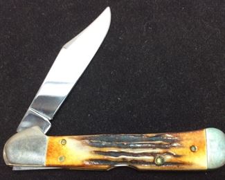CASE XX BONE HANDLE POCKET KNIFE