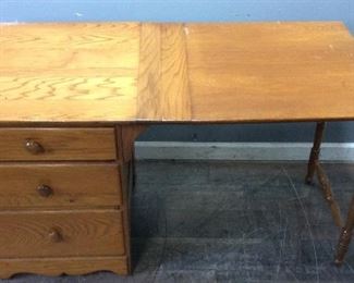 3 DRAWER DROP LEAF CHEST OF DRAWERS