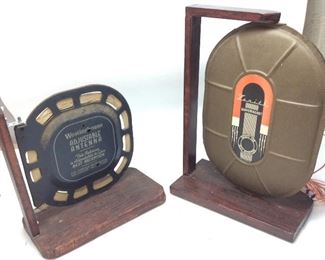 (2) 1940s WESTINGHOUSE & ZENITH RADIO ANTENNAS