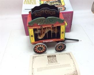 STEIFF GOLDEN AGE OF THE CIRCUS TIGER