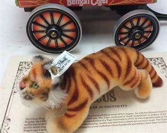 STEIFF GOLDEN AGE OF THE CIRCUS TIGER