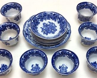 VTG. LOBELIA IRONSTONE BOWLS