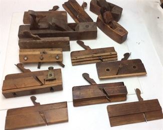 ANTIQUE WOOD PLANES