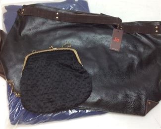 LEATHER JO PURSE & EVENING BAG