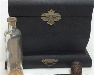 ANTIQUE COLLAR & CUFG BOX