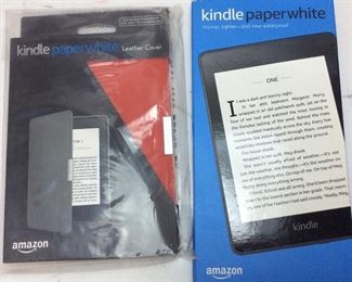 NEW KINDLE PAPERWHITE & RED CASE