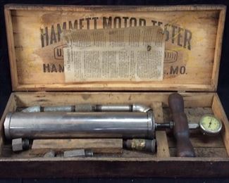 VINTAGE HAMMETT MOTOR TESTER