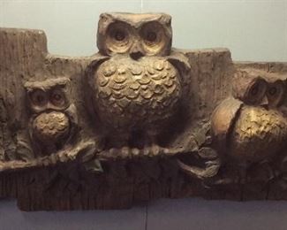 OWL DECORATIVE WALL ART