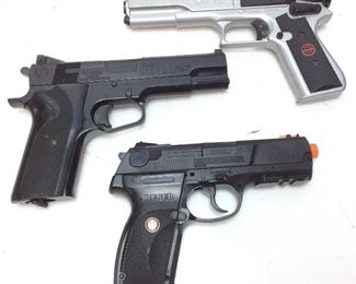 (3) MARKSMAN, RUGER & CROSMAN AIR BB GUNS