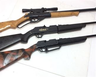 (3) DAISY BB RIFLES, MODEL 98, EAGLE