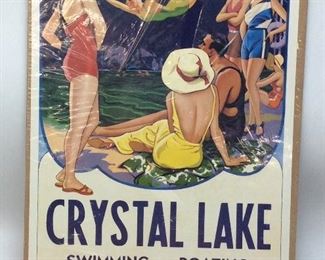 CRYSTAL LAKE POSTER