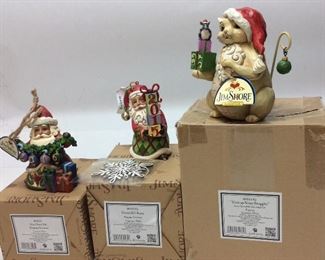 3 NEW JIM SHORE FIGURINES