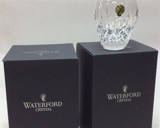 2 LISMORE WATERFORD VASES NRFB