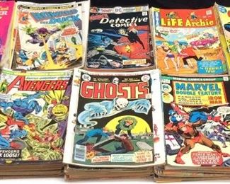 GOLD KEY, MARVEL, DC, CHARLTON COMIC BOOKS