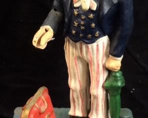 VINTAGE UNCLE SAM COIN BANK