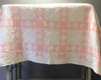 VINTAGE QUILT, 90x102IN