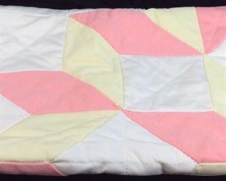 VINTAGE QUILT, 58x84IN