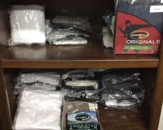 CHOICE LOT CHILDRENS, WOMENS & MENS
LONG JOHN CLOTHING, NEW IN PACKAGES