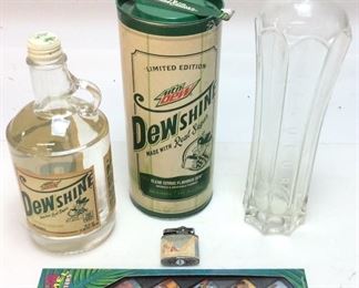 MTN. DEW DEWSHINE LIMITED EDITION MOUNTAIN DEW DEWSHINE AND CAN