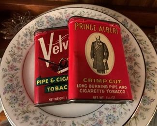 Tobacco tins