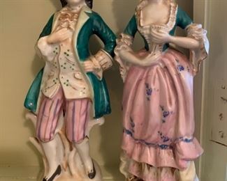 vintage porcelain figures 