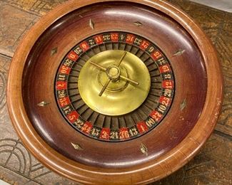 Vintage Roulette Wheel