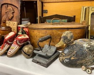 Antique Decoy, Childs Moccasins 