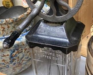 Unusual Square Beater Jar