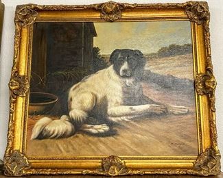 Oil on Canvas Signed Morgan