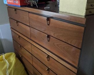 Johnson-Carper Mid Century double tall chest of drawers