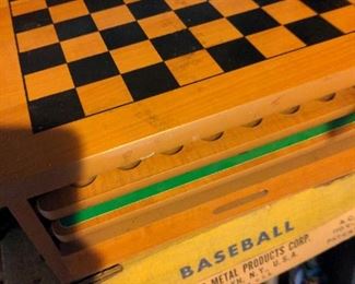 10 games in one wooden box