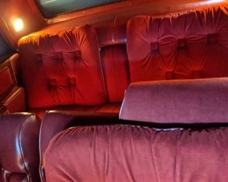 Rear Seat of Cadillac