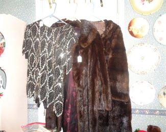 Two mink coats