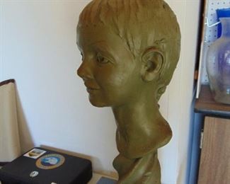 unfired bust